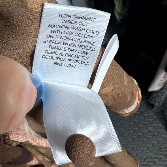 NWOT |•HAPPY X NATURE•| Stand Out Nature Featured Dress 100% Recycled Size XL - Picture 16 of 16